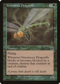 Venomous Dragonfly (282) [Mercadian Masques]