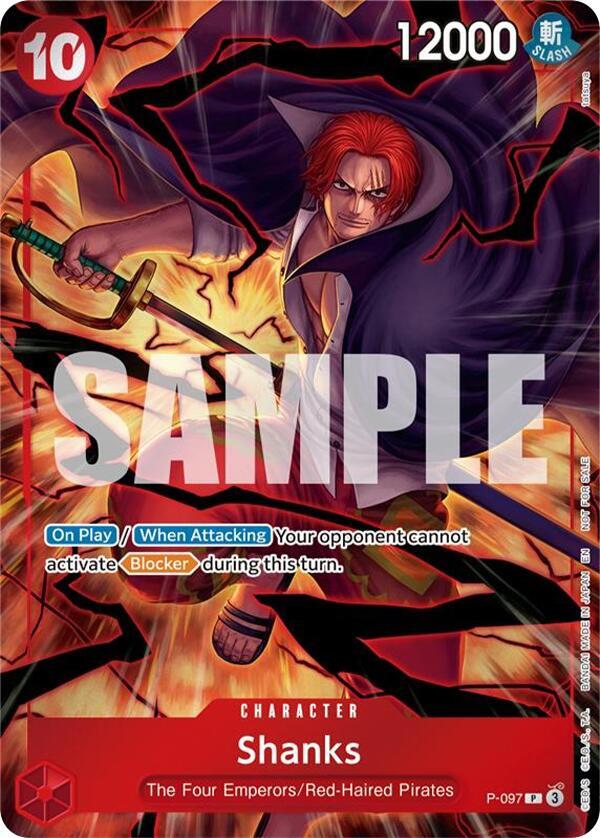 Shanks (Event Pack Vol. 8) (P-097) [One Piece Promotion Cards]