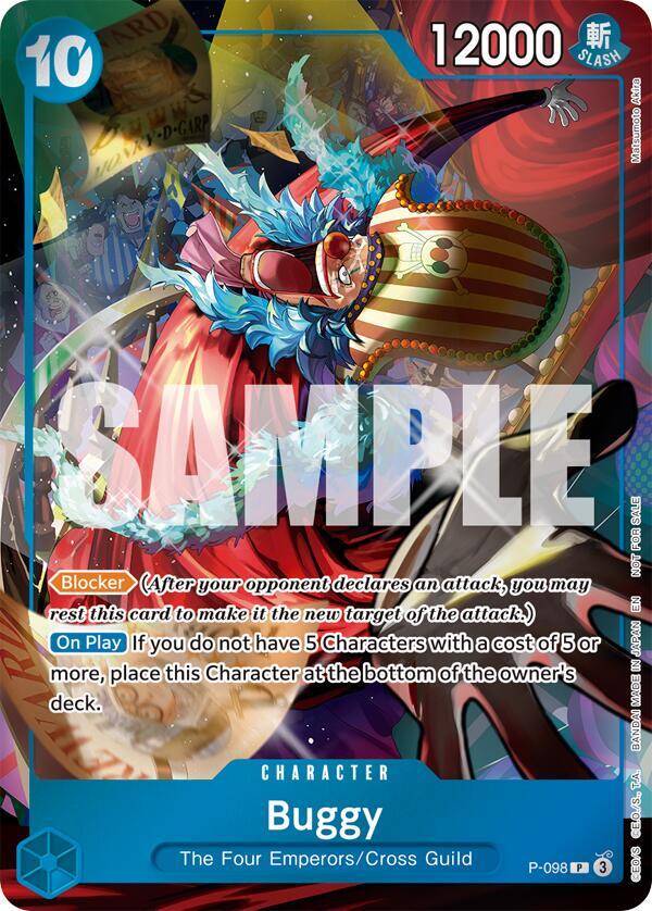Buggy (Event Pack Vol. 8) (P-098) [One Piece Promotion Cards]