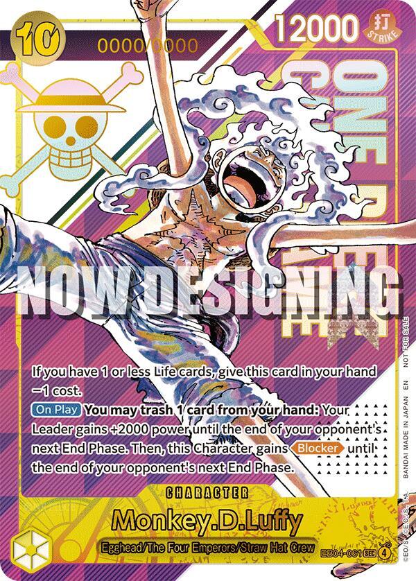 Monkey.D.Luffy - EB04-061 [Serial Number] (EB04-061) [One Piece Promotion Cards]