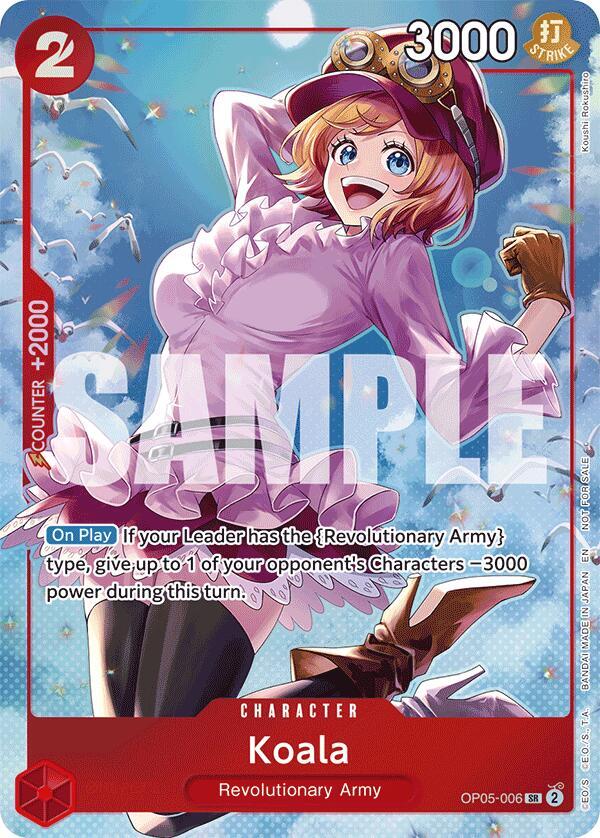 Koala - OP05-006 (OP05-006) [Extra Booster: One Piece Heroines Edition]