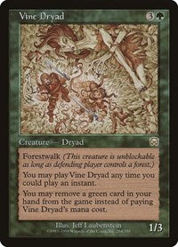 Vine Dryad (284) [Mercadian Masques]