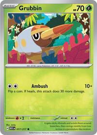 Grubbin (017/217) [ME: Ascended Heroes]