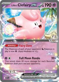 Lillie's Clefairy ex - 076/217 (076/217) [ME: Ascended Heroes]