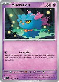 Misdreavus - 085/217 (085/217) [ME: Ascended Heroes]