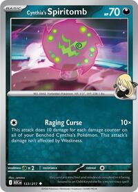 Cynthia's Spiritomb - 133/217 (133/217) [ME: Ascended Heroes]