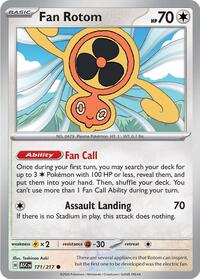 Fan Rotom - 171/217 (171/217) [ME: Ascended Heroes]