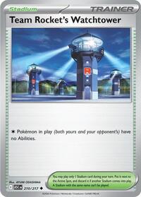 Team Rocket's Watchtower (210/217) [ME: Ascended Heroes]