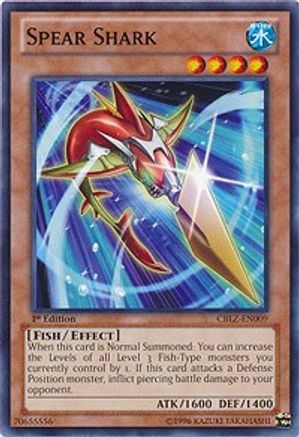 Spear Shark (CBLZ-EN009) - Cosmo Blazer 1st Edition