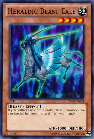 Heraldic Beast Eale (CBLZ-EN014) [Cosmo Blazer]