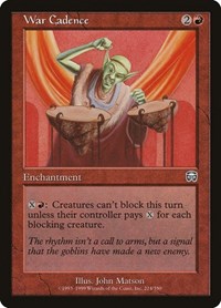 War Cadence (224) [Mercadian Masques]