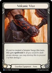 Volcanic Vice (PEN018) [Compendium of Rathe]