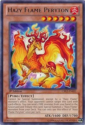 Hazy Flame Peryton (CBLZ-EN031) - Cosmo Blazer Unlimited