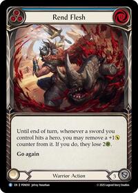 Rend Flesh (Blue) (PEN050) [Compendium of Rathe]