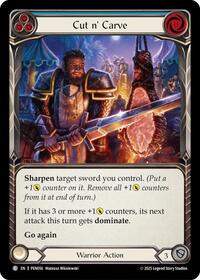 Cut N Carve (Blue) (PEN056) [Compendium of Rathe]