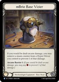 Mbrio Base Vizier (PEN058) [Compendium of Rathe]