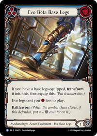 Evo Beta Base Legs (Blue) (PEN071) [Compendium of Rathe]