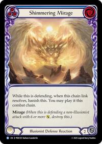 Shimmering Mirage (Blue) (PEN129) [Compendium of Rathe]