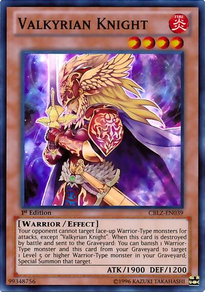 Valkyrian Knight (CBLZ-EN039) [Cosmo Blazer]