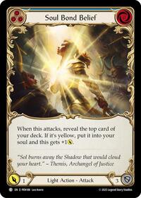 Soul Bond Belief (Blue) (PEN188) [Compendium of Rathe]