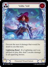 Voltic Veil (Red) (PEN204) [Compendium of Rathe]