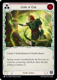 Oath Of Oak (Red) (PEN219) [Compendium of Rathe]