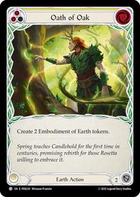 Oath Of Oak (Yellow) (PEN220) [Compendium of Rathe]