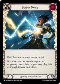 Strike Twice (Red) (PEN238) [Compendium of Rathe]