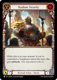Stadium Security (Red) (PEN294) [Compendium of Rathe]