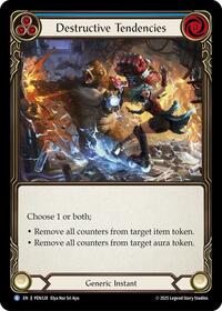 Destructive Tendencies (Blue) (PEN328) [Compendium of Rathe]