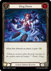 Drag Down (Red) (PEN331) [Compendium of Rathe]