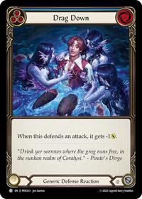 Drag Down (Blue) (PEN333) [Compendium of Rathe]