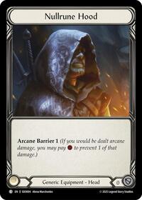 Nullrune Hood (SDO004) (SDO004) [Silver Age Chapter 2]