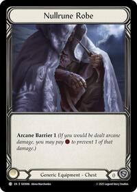 Nullrune Robe (SDO006) (SDO006) [Silver Age Chapter 2]