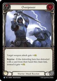 Overpower (Red) (SDO015) [Silver Age Chapter 2]