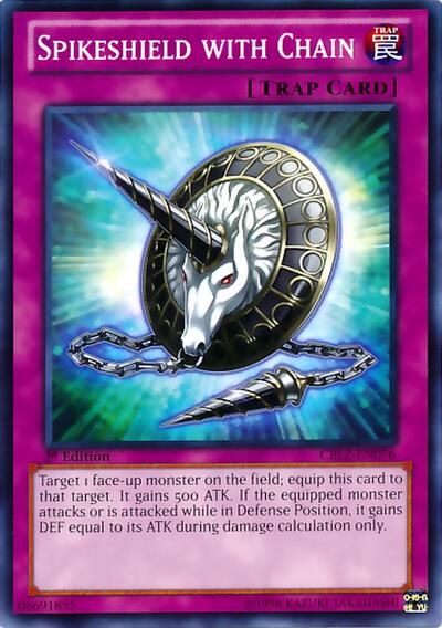 Spikeshield with Chain (CBLZ-EN076) [Cosmo Blazer]