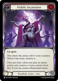 Malefic Incantation (Red) (SVI021) [Silver Age Chapter 1]