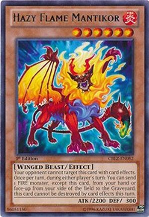 Hazy Flame Mantikor (CBLZ-EN082) - Cosmo Blazer Unlimited