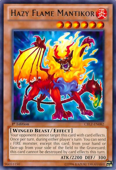 Hazy Flame Mantikor (CBLZ-EN082) [Cosmo Blazer]