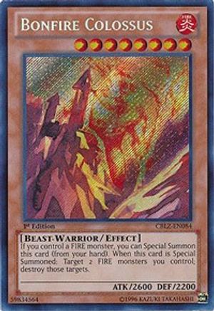 Bonfire Colossus (CBLZ-EN084) - Cosmo Blazer Unlimited