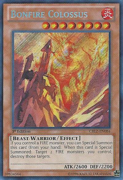 Bonfire Colossus (CBLZ-EN084) [Cosmo Blazer]