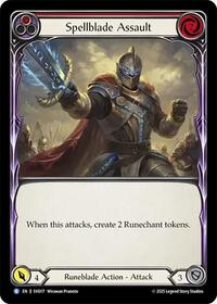 Spellblade Assault (Red) (SVI017) [Silver Age Chapter 1]