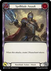 Spellblade Assault (Blue) (SVI027) [Silver Age Chapter 1]