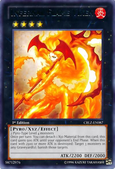 Infernal Flame Vixen (CBLZ-EN087) [Cosmo Blazer]