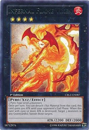 Infernal Flame Vixen (CBLZ-EN087) - Cosmo Blazer 1st Edition