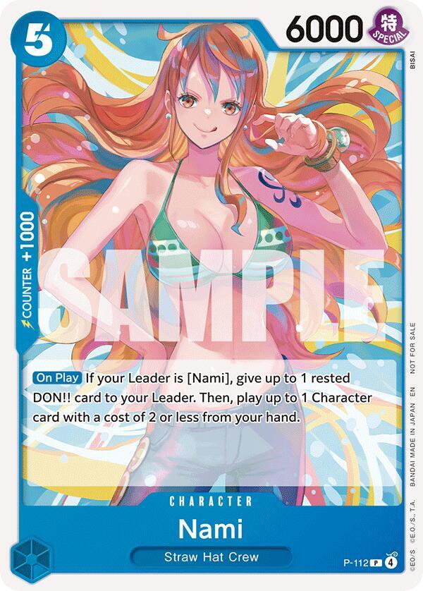 Nami (Heroines Battle Pack) (P-112) [One Piece Promotion Cards]