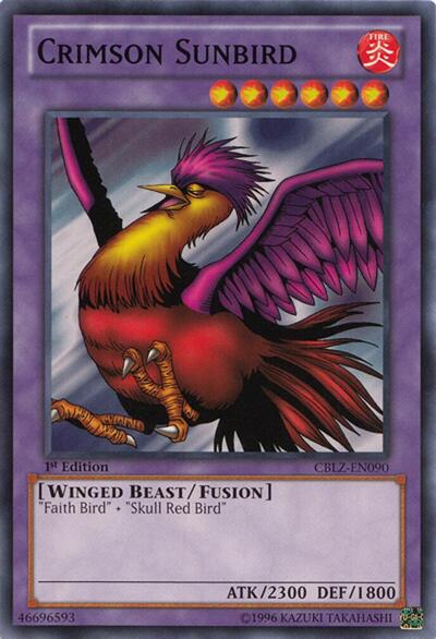 Crimson Sunbird (CBLZ-EN090) [Cosmo Blazer]
