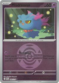 Misdreavus - 085/217 (Dusk Ball) (085/217) [ME: Ascended Heroes]