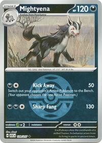 Mightyena - 129/217 (Dusk Ball) (129/217) [ME: Ascended Heroes]