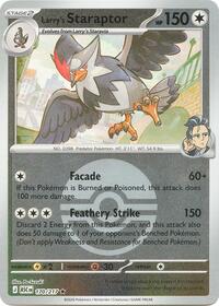 Larry's Staraptor - 170/217 (Poke Ball) (170/217) [ME: Ascended Heroes]